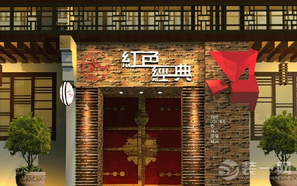 天津装修网门脸装修攻略 饭店门脸装修效果图大全2015图片